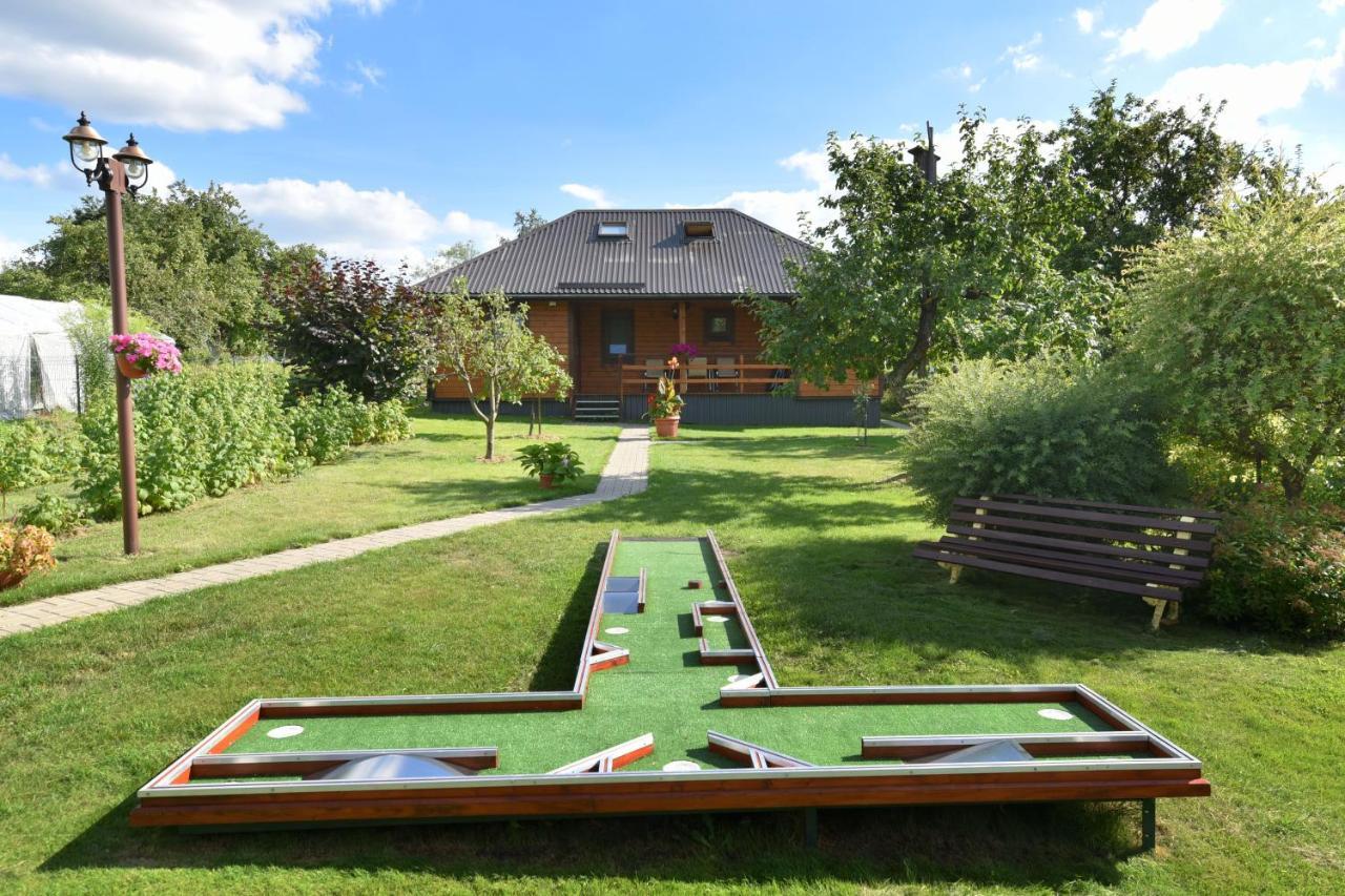 Vasarnamis Zarasuose Villa Zarasai Exteriör bild