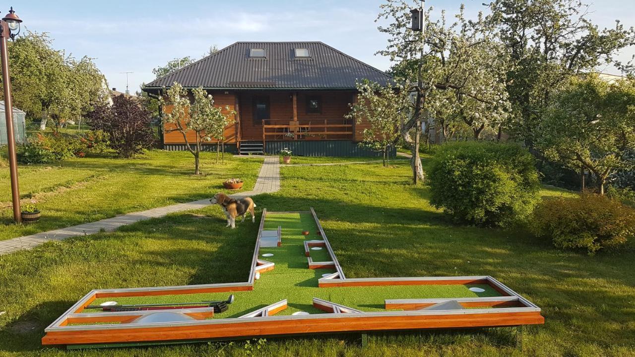 Vasarnamis Zarasuose Villa Zarasai Exteriör bild